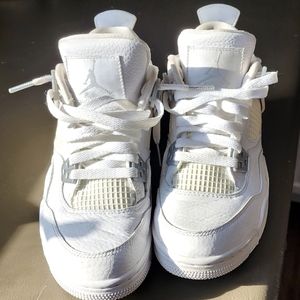 Air Jordan 4 Retro Pure Money | Children's Shoes 4Y| white